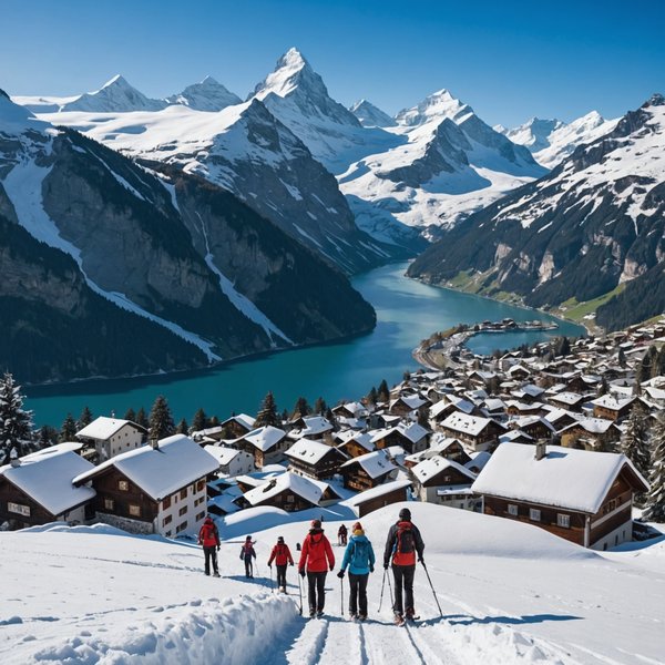 Comment organiser un séjour en Suisse avec des cours de sculpture sur glace et des randonnées en raquettes?
