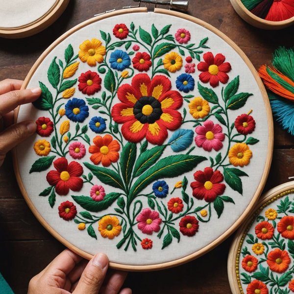 Où découvrir les techniques de la broderie traditionnelle au Mexique : ateliers et artisans recommandés ?
